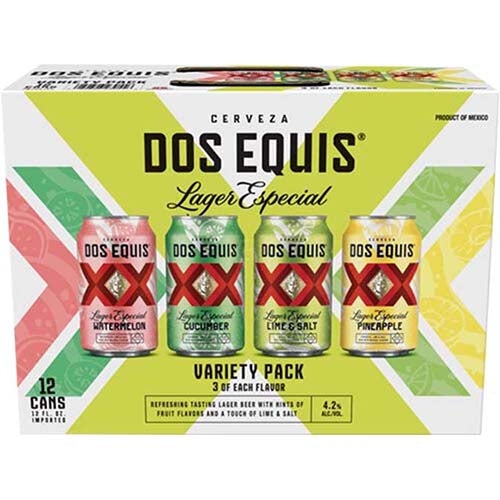 DOS EQUIS RANCH WATER HARD SELTZERS 12PK