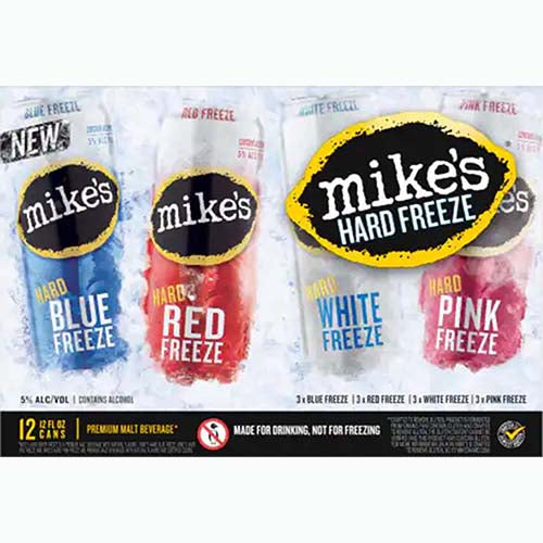 MIKES FREEZE VARIETY 12PK