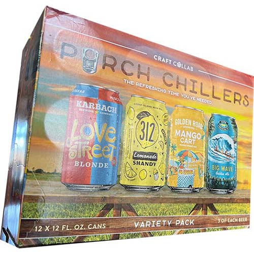 PRCH CHILLERS  VARIETY 12 PACK