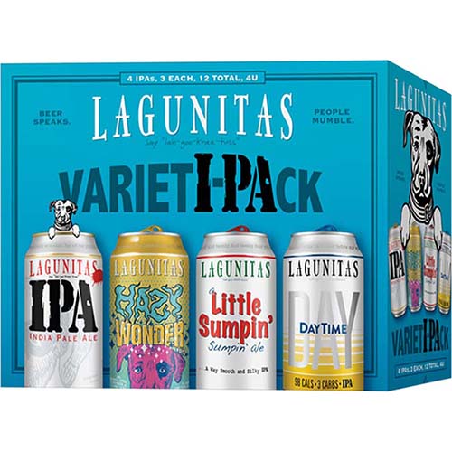 LAGUNITAS VARIETY IPA12PK CANS