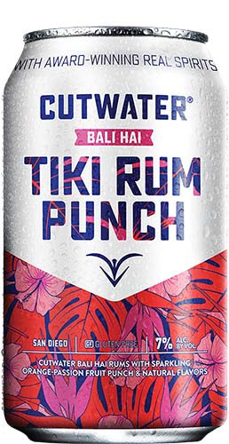 CUTWATER RUM PUNCH 4PK CANS