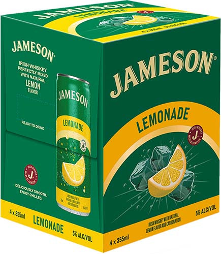 JAMESON LEMON 4PK CANS