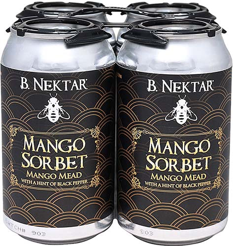 B NEKTAR  MANGO SORBET 4PK