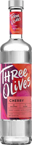 THREE OLIVES CHERRY VODKA