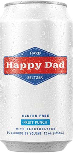 HAPPY DAD FRUIT PUNCH12PK VARIETY CAN