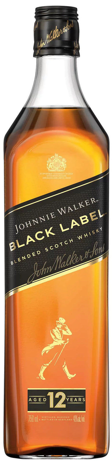 Johnnie Walker Black Reg No Box | Liquor Cave