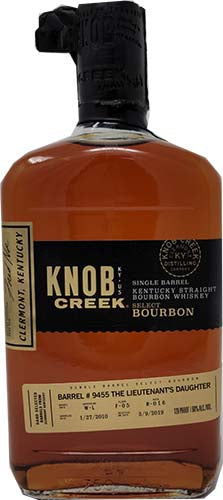 KNOB CREEK SINGLE BARREL BOURBON