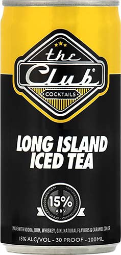 CLUB LONG ISLAND  ICE TEA CAN