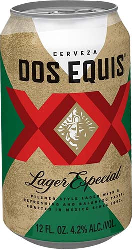 DOS EQUIS AMBER 12 PK CANS