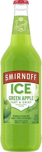 SMIRNOFF ICE  GREEN APPLE 24 OZ