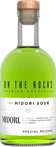 ON THE ROCKS MIDORI SOUR