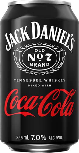 JACK DANIELS JACK & COCA COLA 4PK CANS