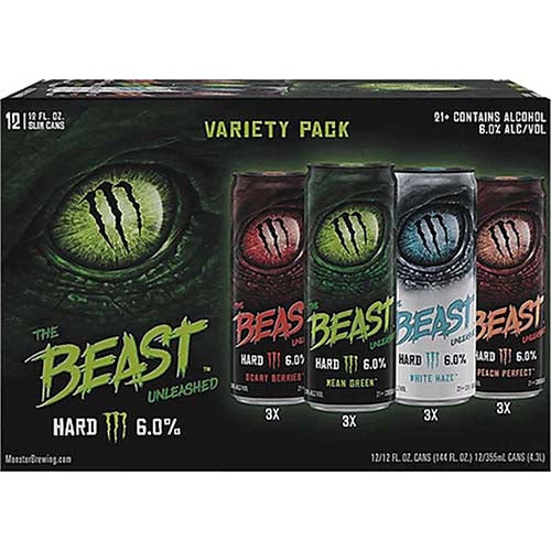 MONSTER BEAST VARIETY PACK 12