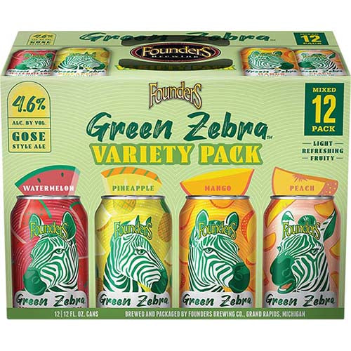 FOUNDERS GREEN ZEBRA VERITY 12PK CANS