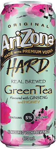 ARIZONA HARD GREEN TEA 12PK CAN