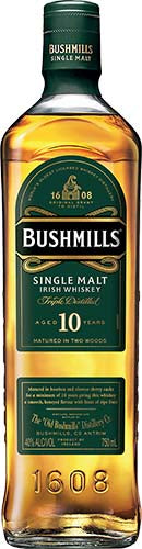 BUSHMILL IRISH 10 YR