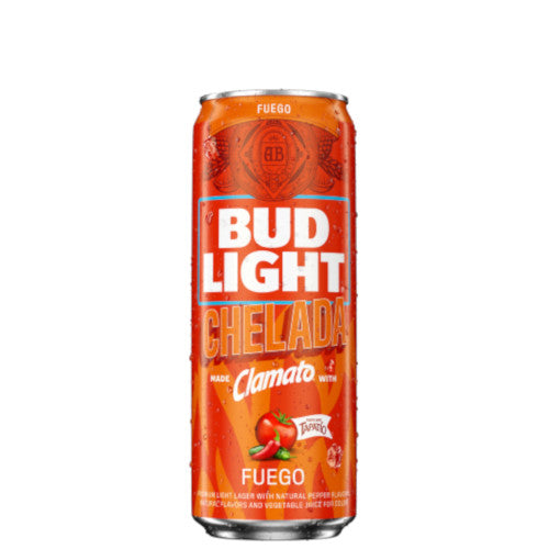 BUDLIGHT CHELADA CLAMATO FUEGO