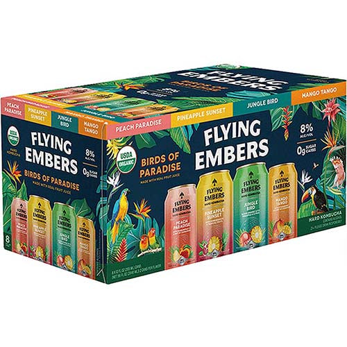 FLYING EMBERSBIRDS OF PARADISE 8PK