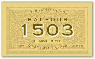 Balfour Winery 1503 Brut Classic Cuvée, Liquor Cave