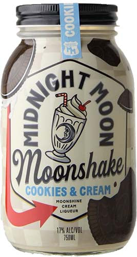 MIDNIGHT MOONSHINE COOKIES & CREAM