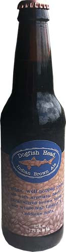 DOGFISH HEAD INDIAN BROWN ALE