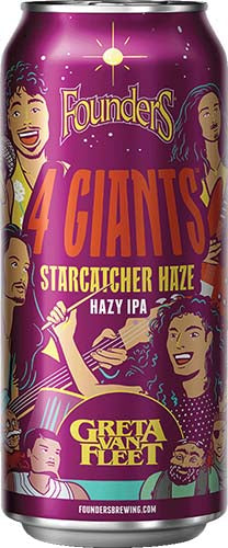 FOUNDERS 4  GIANTS STARCATCHER  4PKCAN