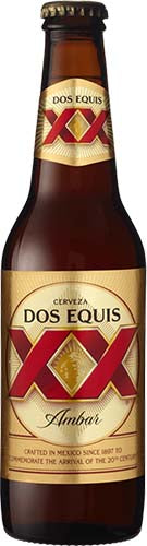 DOS EQUIS AMBER 12 PK BOTTLES