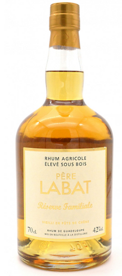 Père Labat 6 Years Old Reserve Familiale Élevé Sous Bois Rhum Agricole, Liquor Cave