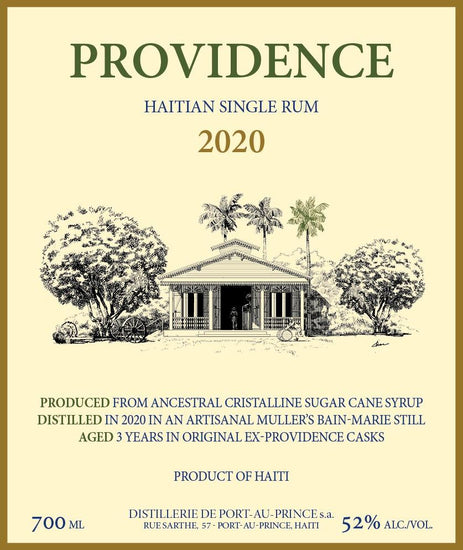 Providence 3 Years Old Haitian Single Rum 104 Proof, Liquor Cave