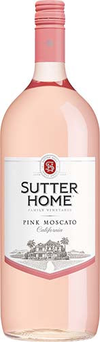 SUTTER HOME  PINK MOSCATO