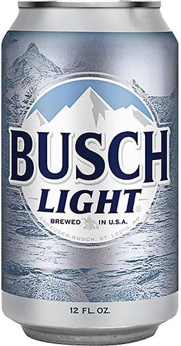 BUSCH LIGHT 12 PK CANS