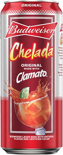 BUD CHELADA 25 OZ CAN