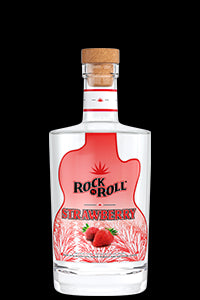 Rock N Roll Strawberry Tequila Round Bottle