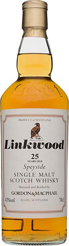 G & M LINKWOOD 15 YR SINGLE MALT SCOTCH