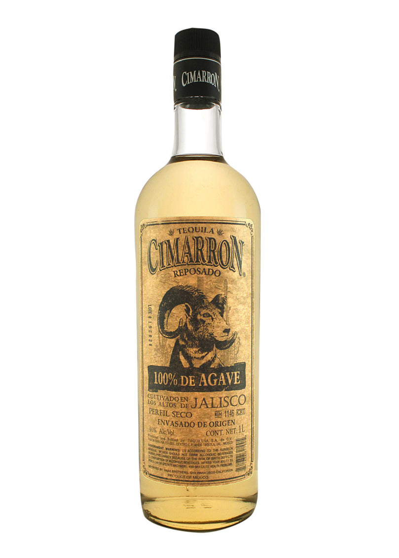 Cimarrón Tequila Reposado Tequila 100% de Agave, Liquor Cave