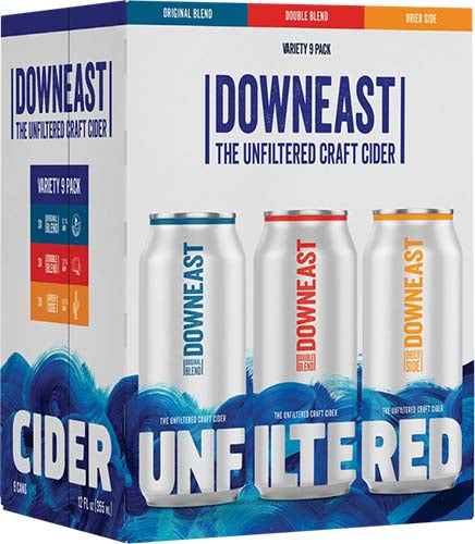 DOWNEAST  CIDERS VARIETY 12 PACK CANS