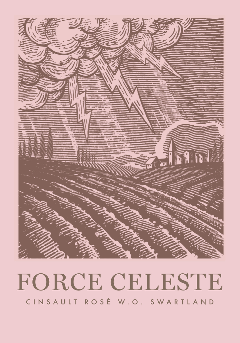 Mother Rock Force Celeste Cinsault Rosé Swartland, Liquor Cave