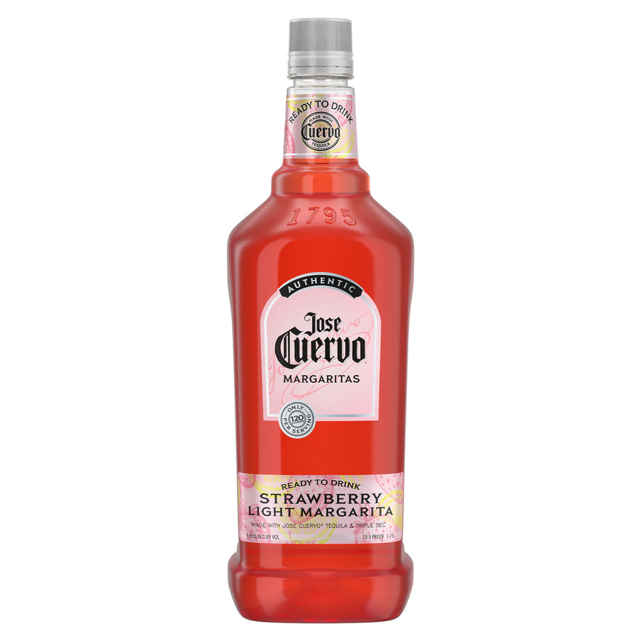 Jose Cuervo Authentic Margarita Light Strawberry | Liquor Cave