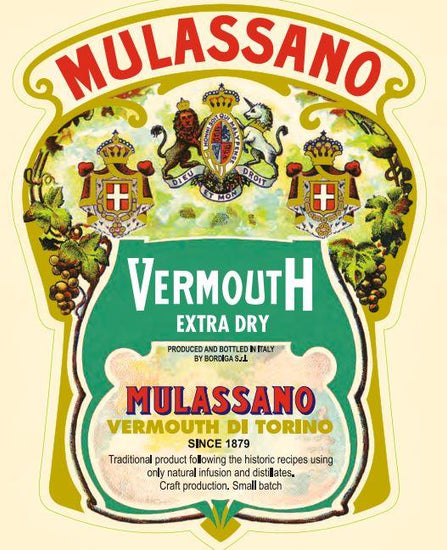 Mulassano Vermouth Di Torino Extra Dry, Liquor Cave