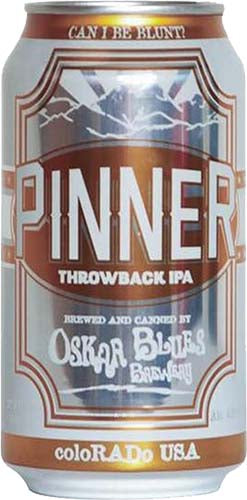 OSKAR BLUES PINNER THROWBACK IPA 6PK CANS