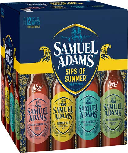 SAM ADAMS BEERS OF SUMMER 12PK CANS