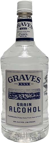 GRAVES GRAIN ALCOHOL 190 PRF