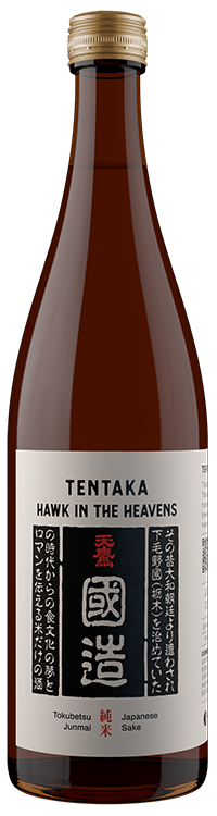 Tentaka Shuzo Hawk In The Heavens Tokubetsu Junmai Sake, Liquor Cave