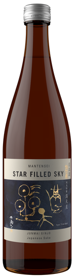 Mantensei 3 Years Old Star Filled Sky Junmai Ginjo Sake, Liquor Cave