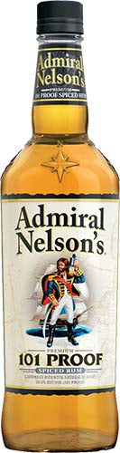 ADMIRAL NELSONS SPICED  RUM 101 PROOF
