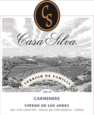 Casa Silva Carménère Terroir De Familia Los Lingues Valle del Colchagua, Liquor Cave