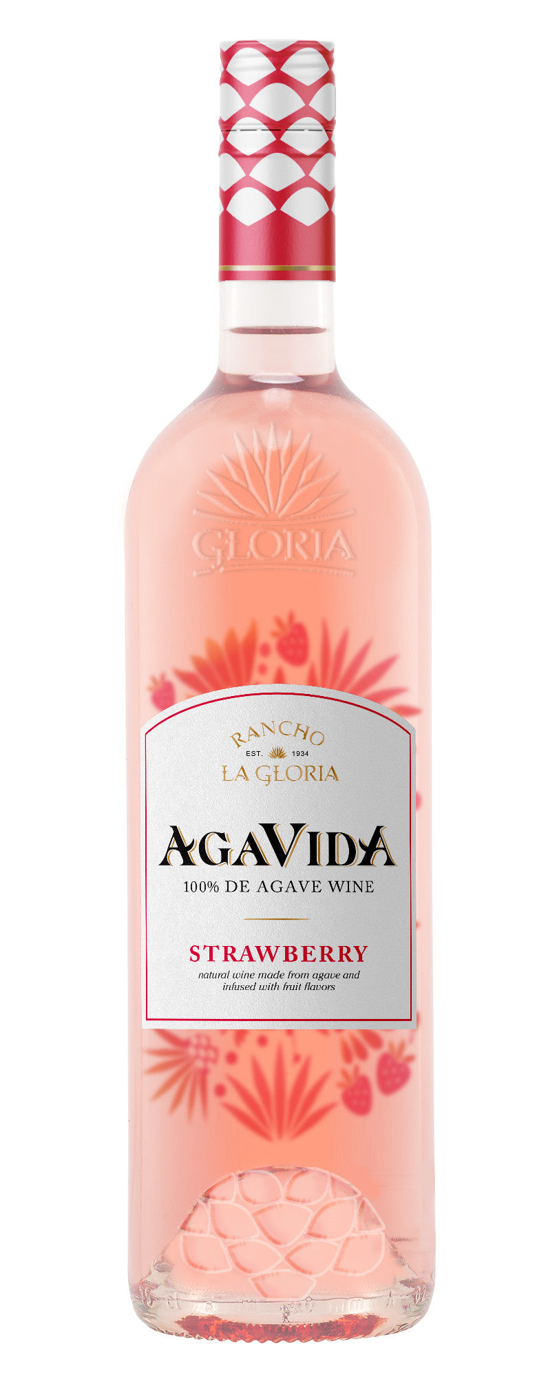 Agavida Strawberry Wine | Liquor Cave