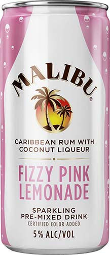 MALIBU FIZZYPINK LEMONADE 4PK