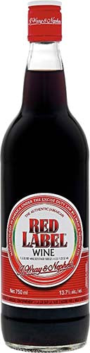 JAMAICAN RED LABEL WINE