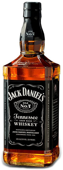 Jack Daniel's Whiskey Sour Mash Old No. 7 Black Label 80º | Liquor Cave